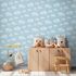 Non-woven wallpaper kids rainbow blue colourful 77144-1 4