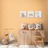 Non-woven wallpaper kids plain concrete look yellow 77179-1 1