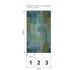 Photo wallpaper non-woven graphic green blue 78206-3 3