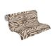 Non-woven wallpaper animal fur zebra brown cream 78217-2 4