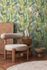 Non-woven wallpaper leaves tropical green blue 78219-1 5