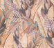 Non-woven wallpaper jungle leaves beige purple 78220-2 2