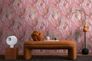 Non-woven wallpaper jungle leaves pink purple 78220-3 5