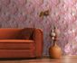 Non-woven wallpaper jungle leaves pink purple 78220-3 6