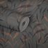 Non-woven wallpaper floral leaves grey brown 78222-2 3