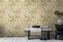 Non-woven wallpaper floral tendrils beige green 78223-3 1