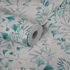 Non-woven wallpaper floral tendrils grey blue 78223-4 3