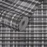 Non-woven wallpaper checkered black white 78224-4 3