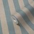 Non-woven wallpaper stripes textile look blue beige 78226-3 3