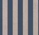 Non-woven wallpaper stripes textile look beige blue 78226-5 2