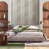 Non-woven wallpaper watercolor look green cream 81634 1