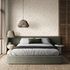 Non-woven wallpaper floral leaves tendrils beige grey 81641 1