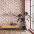 Non-woven wallpaper concrete look beige red grey 81644 1