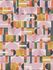 Non-woven wallpaper concrete look pink yellow green 81645 2