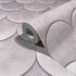 Non-woven wallpaper tile concrete look beige grey 81654 4