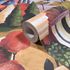 Non-woven wallpaper art paintings green red beige 81662 3
