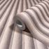 Non-woven wallpaper 3D look stripes brown grey 81694 4