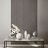 Non-woven wallpaper 3D look stripes grey brown 81695 1
