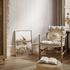 Non-woven wallpaper stripes white grey metallic 82445 4