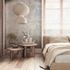 Non-woven wallpaper graphic grey white gold metallic 82452 3