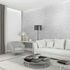 Non-woven wallpaper graphic white silver metallic 35503 3
