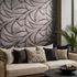 Non-woven wallpaper graphic grey silver metallic 35505 5