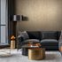 Non-woven wallpaper plain used look gold metallic 35527 5