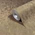 Non-woven wallpaper plain used look gold metallic 35527 6