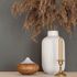 Non-woven wallpaper plain concrete look anthracite 35541 3