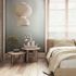 Non-woven wallpaper plain textile look beige silver 35109 3