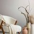 Non-woven wallpaper textile look beige grey metallic 35110 3