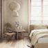 Non-woven wallpaper textile look white beige metallic 35114 3