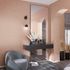Non-woven wallpaper plaster look plain orange gloss 35129 4