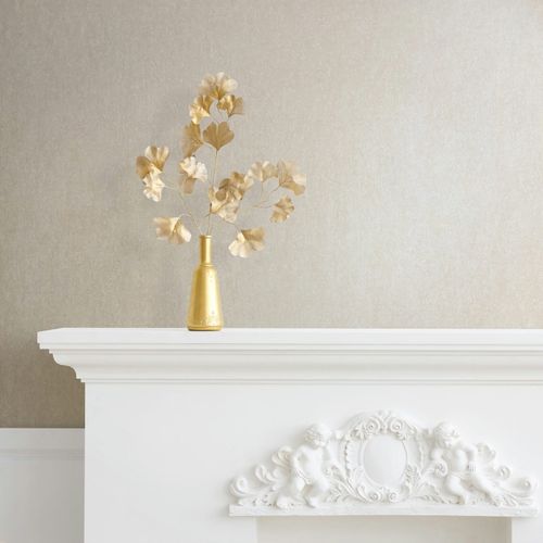 Non-woven wallpaper concrete look shabby cream beige 35139