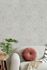 Non-woven wallpaper floral ornaments beige grey red 35150 4