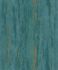 Non-woven wallpaper concrete look turquoise gold 35167 2