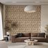 Non-woven wallpaper concrete look graphic beige grey 81648 1
