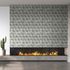Non-woven wallpaper concrete look graphic grey cream 81651 1
