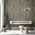 Non-woven wallpaper wood look waves brown grey 81665 1
