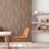 Non-woven wallpaper wood look waves graphic brown 81667 3