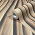 Non-woven wallpaper wood look waves graphic brown 81667 4