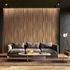 Non-woven wallpaper wood look waves graphic brown 81667 5