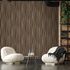 Non-woven wallpaper wood look waves dark brown 81668 3