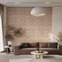 Non-woven wallpaper wood look graphic beige brown 81675 4