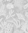 Non-woven wallpaper Underwater Floral Grey White 81687 2