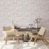 Non-woven wallpaper Underwater Floral Beige White 81690 1