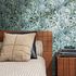 Non-woven wallpaper stone look abstract blue beige 81692 1