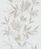 Non-woven wallpaper leaves white beige silver 82459 2