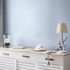 Non-woven wallpaper plain texture light blue white 82483 1