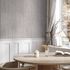 Non-woven wallpaper stripes marble look grey white 89004 1